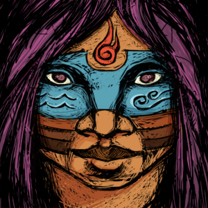 Imagen realizada para los amigos de CHE SUDAKA, maravillosa banda mestiza de Barcelona.